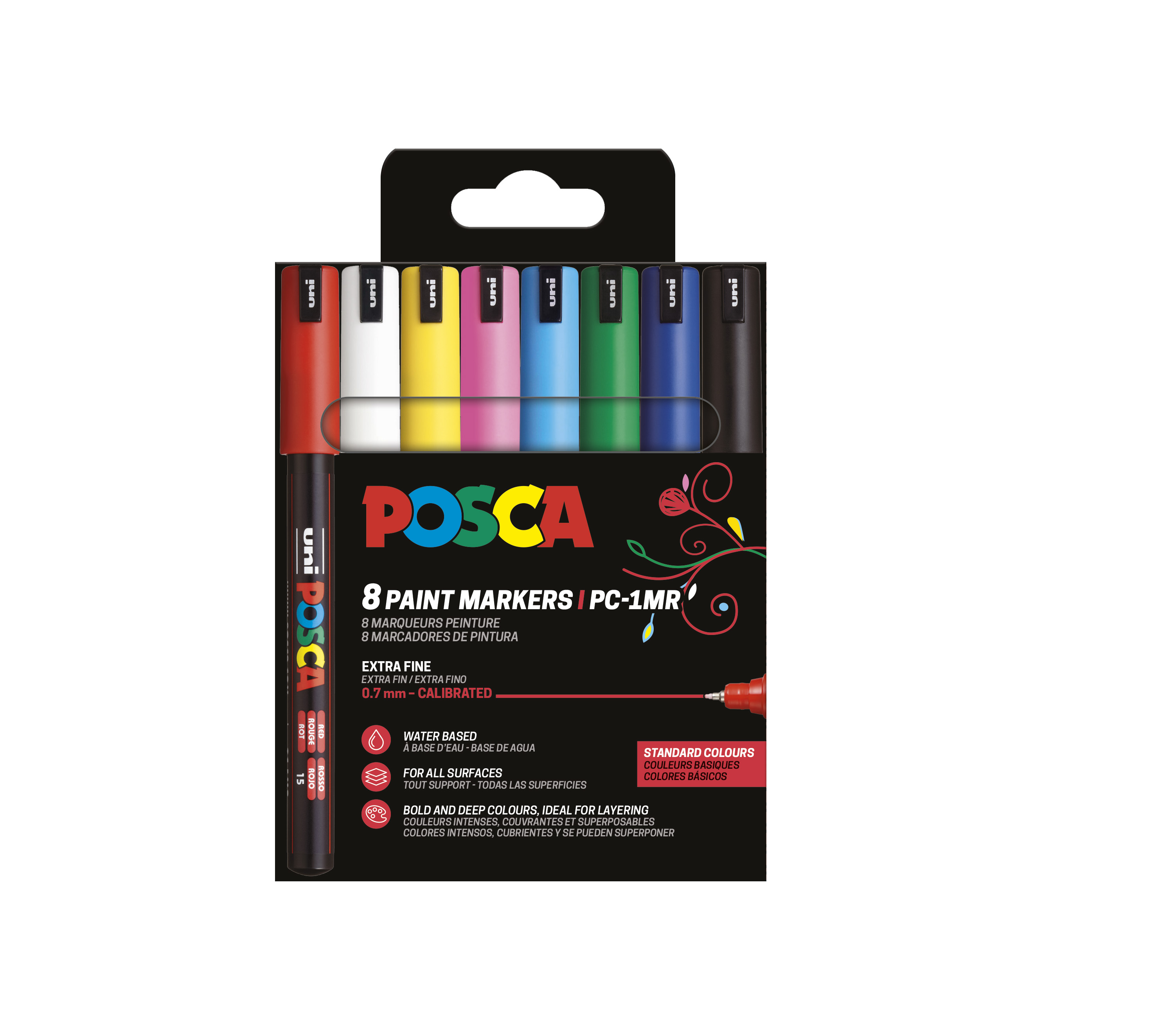 PC-1MR 8P SET BASIC COLOURS